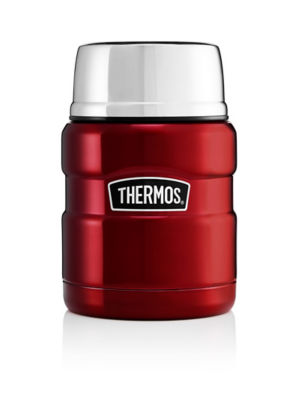 Thermos Stainless King™ Food Flask 470ml - Red