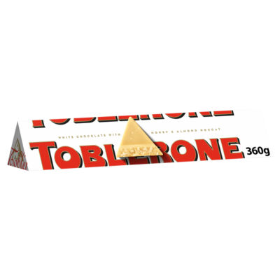 Toblerone White Sharing Chocolate Bar - ASDA Groceries