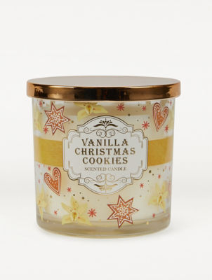 George Home Vanilla Christmas Cookies Candle - ASDA Groceries